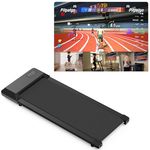 Superun Raceable Laufband für Zuhause – Walking Pad 2.5 PS Fits Apple Vision Pro mit App und Fernbedienung – Max 136 kg, Multi-Runner-Rennen