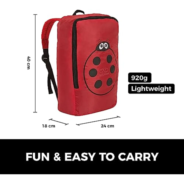 Highlander Schlafsack für Kinder Ladybug Print, 15ºC Komforttemperatur – Bild 3