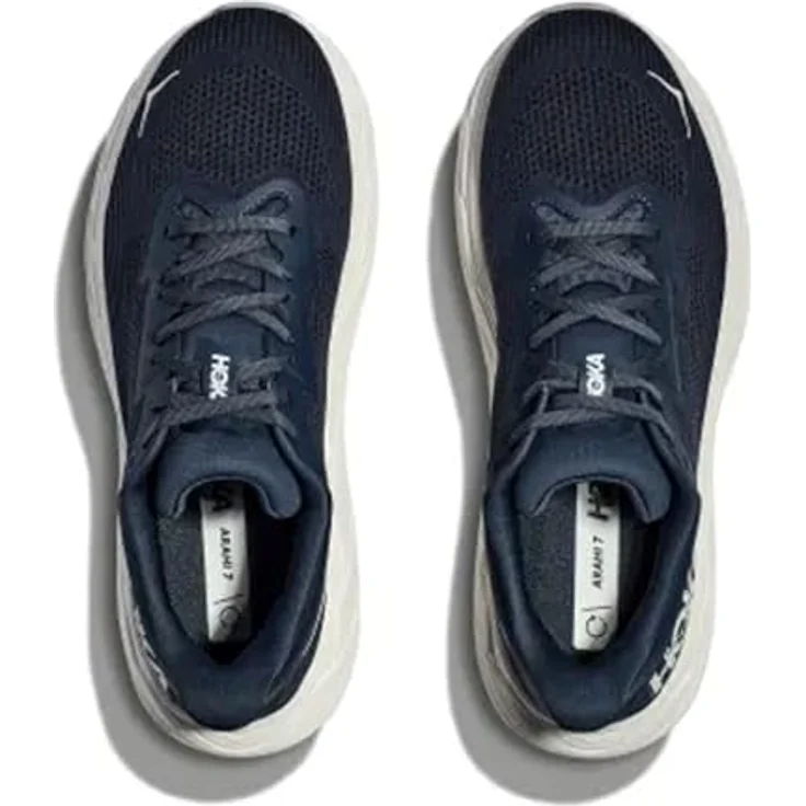 Hoka Herren Laufschuh ARAHI 7, stark gedämpft mit Pronationsstütze, outer space / white, Größe 9.5 – Bild 7