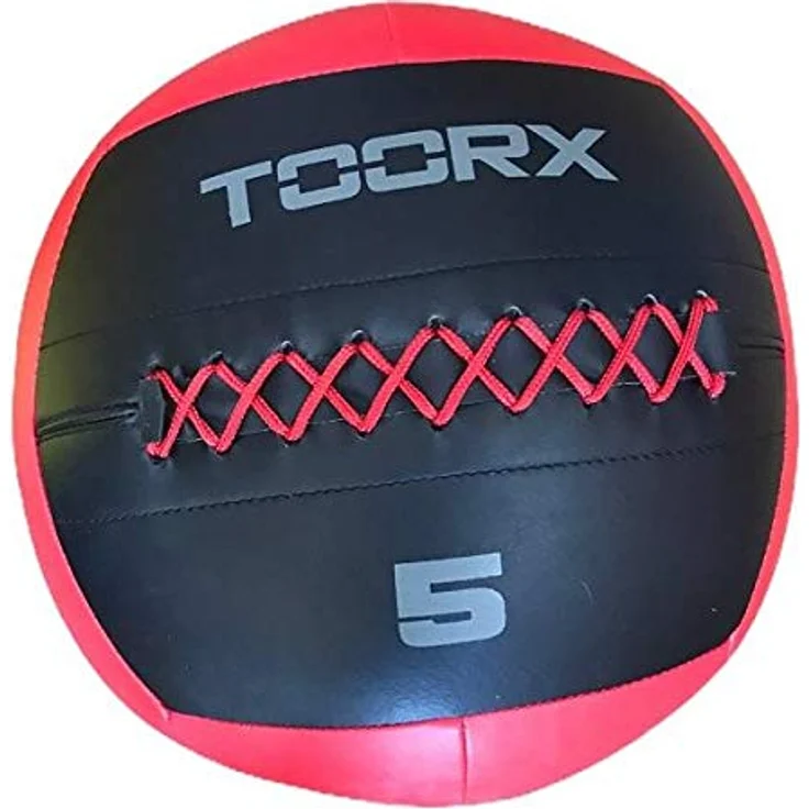 Toorx - Wall Ball 5kg Durchmesser 35cm AHF-226, Ideal für Fitness und Crossfit, Schwarz – Bild 1