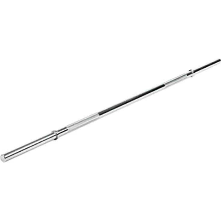 Sport-Thieme Langhantelstange, ø 30 mm | 160-220 cm, Stahl | 9-12,5kg Stange für Freihanteltraining, Kniebeuge, Kreuzheben | Mit Stellverschlüssen | Markenqualität – Bild 2