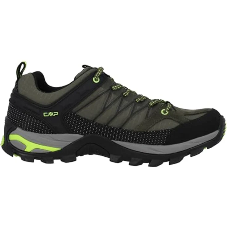 CMP Rigel Low, Wanderschuh für Herren, wasserdicht, grüner Trekking Schuh mit rutschfester Sohle – Bild 3