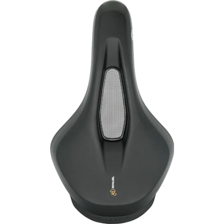 Selle Royal On Open Athletic, Velosattel mit Elastomer-Federung, schwarz, 281 x 158 mm, 443 g – Bild 3