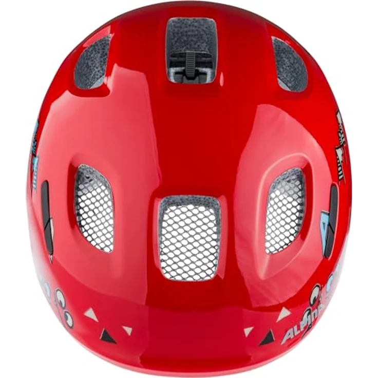 Alpina Ximo 2, Kinderfahrradhelm mit 360°-Fitsystem, integrierten Fliegengitter und reflektierendem Logo, blau – Bild 2