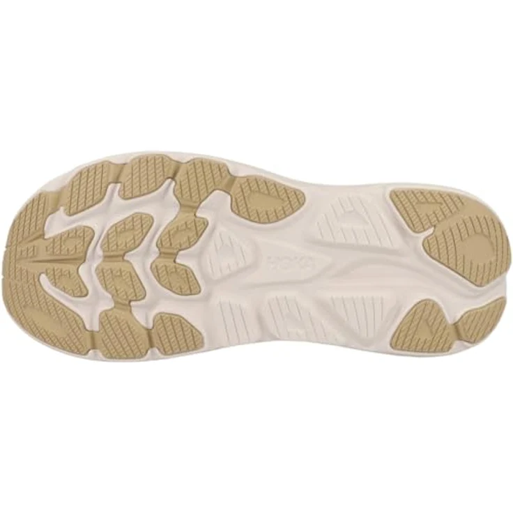 Hoka Clifton 10, Herren Laufschuhe mit ultraleichter Dämpfung, 8 mm Sprengung, Weiss, Größe 46 2/3 – Bild 5