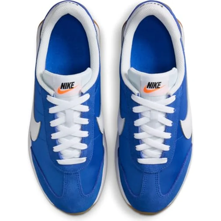 Nike Damen Sneaker Pacific, Laufschuhe mit flachem Profil und Mesh-Wildleder-Obermaterial, blau, Gr. 41 – Bild 5