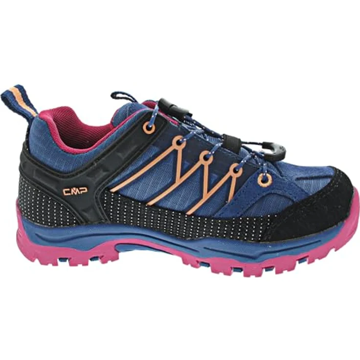 CMP Outdoorschuh, Wanderschuhe in Blau, Leder mit Schnürverschluss, Größe EUR 34 – Bild 3