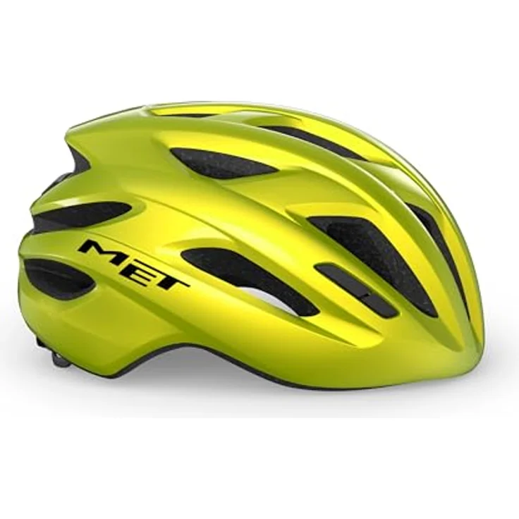 MET Idolo MIPS Fahrradhelm, Lime Yellow Metallic/Glossy, UN (52-59 cm) mit optimaler Passform und sicherem Mips-System – Bild 3