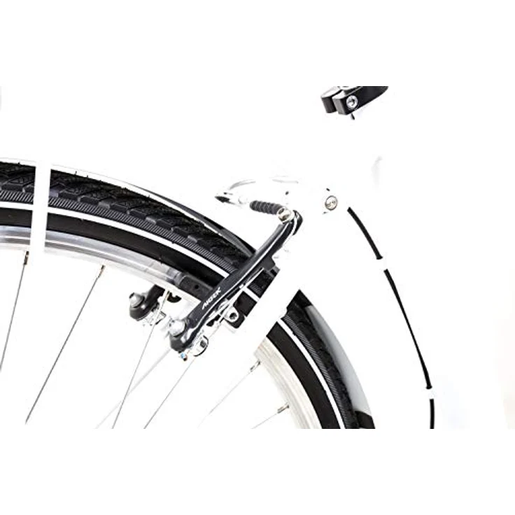 Sprick 28 Zoll Alu Fahrrad City Bike Damen 3 Gang Nabenschaltung Tiefeinsteiger Piano Weiss – Bild 4