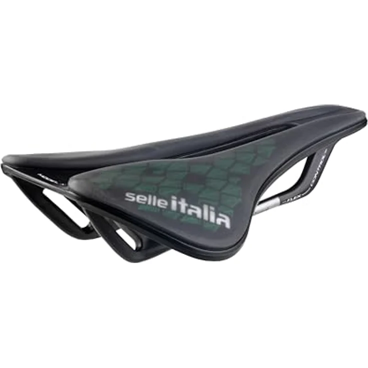Selle Italia X Green Superflow, Fahrradsattel mit Gel-Polsterung, recycelbar und nachhaltiger Produktion in Italien – Bild 1