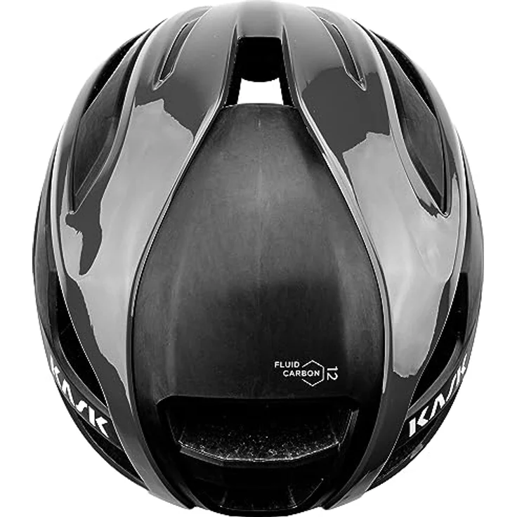 KASK Elemento Fahrradhelm, aerodynamischer Performance-Helm, schwarz, Größe M (52-58 cm) – Bild 6