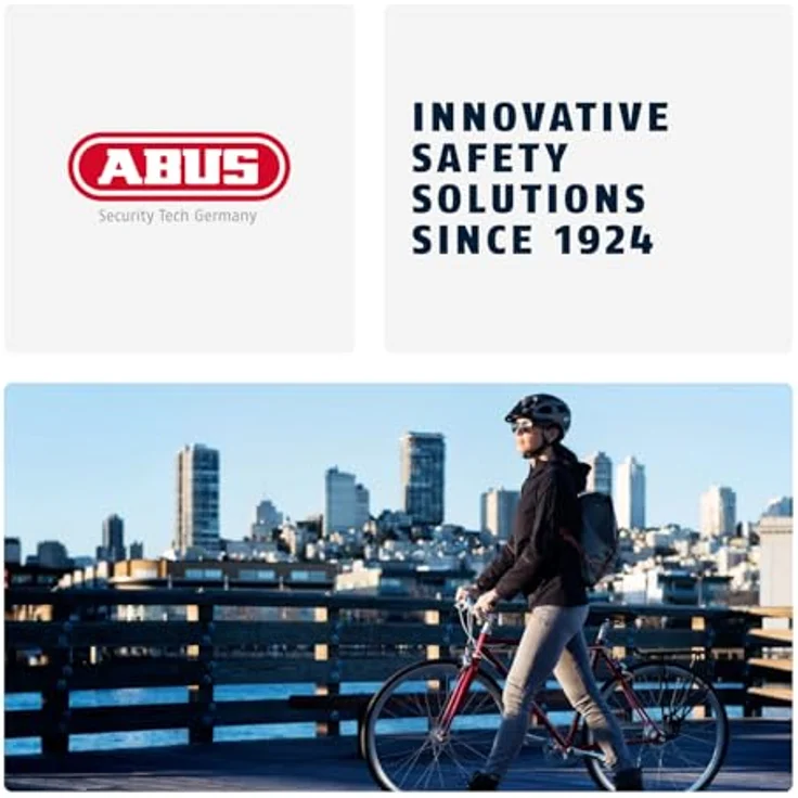 Abus HUD-Y Velohelm, futuristisches Design mit wiederaufladbarem LED-Rücklicht, 51 - 55 cm – Bild 9