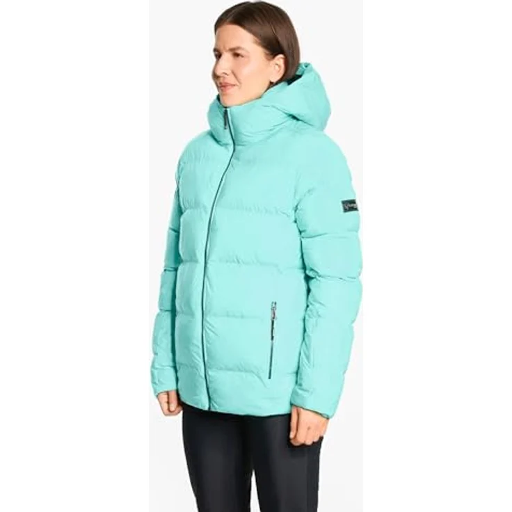 Ziener Trava-Z Damen Skijacke, wärmende MicroDown, AQUASHIELD® Membran, Größe 38 – Bild 4