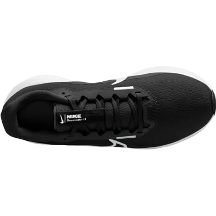 Nike Downshifter 13, Laufschuhe mit atmungsaktivem Sandwich-Mesh und nachhaltiger Dämpfung, schwarz – Bild 9