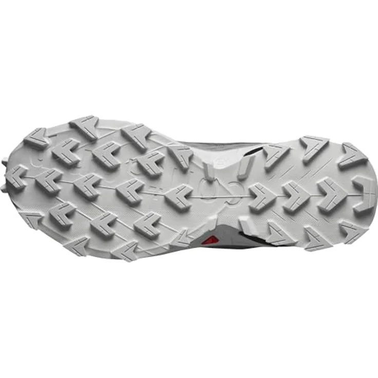 Salomon Alphacross 5, Herren Laufschuhe mit Mesh-Obermaterial, Contagrip Sohle, grau, Größe 46 – Bild 6