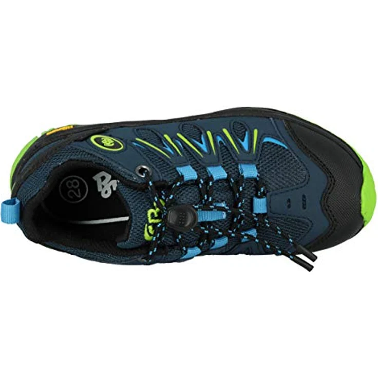 Brütting Expedition Kids, Jungen Wanderschuhe, Nylon-Obermaterial, stark profilierte Gummisohle, Blau, Größe 30 – Bild 5