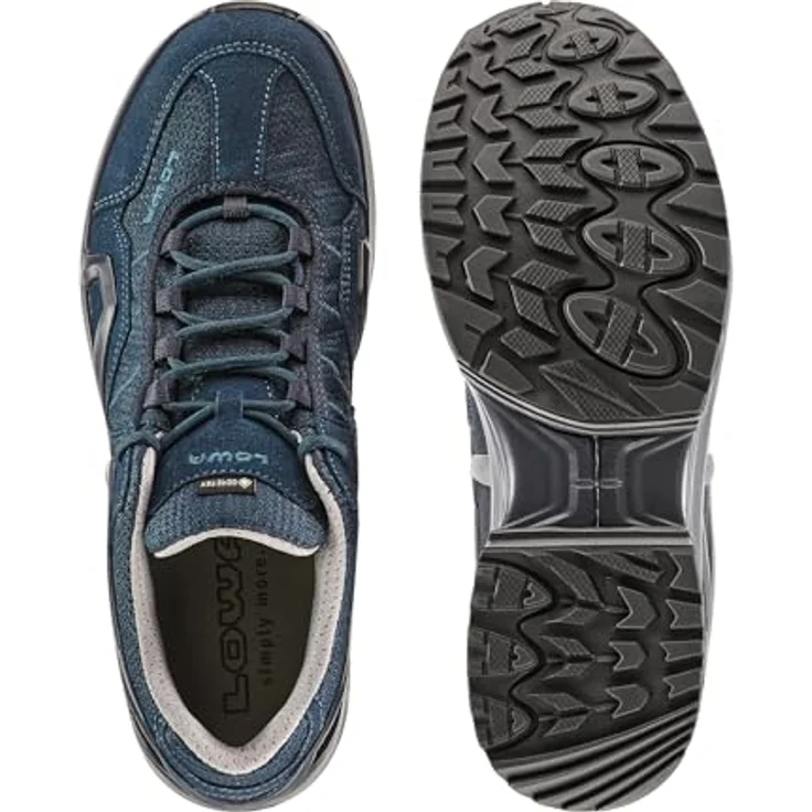 Lowa Gorgon GTX, Wanderschuhe für Herren, mit GORE-TEX-Membran, navy/marineblau, Größe 45 – Bild 6