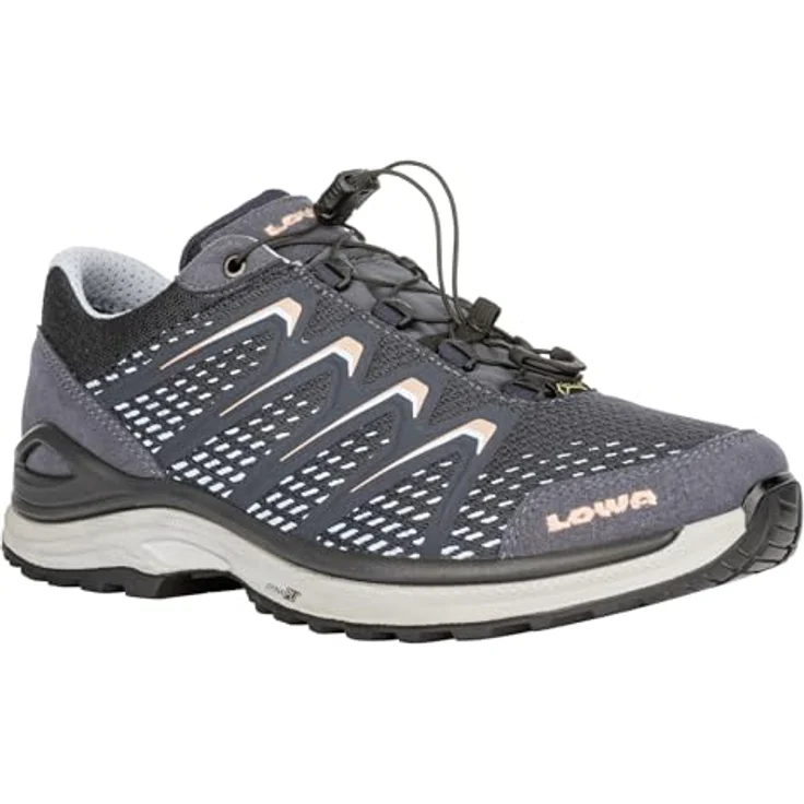 Lowa Maddox GTX LO WS, wasserdichter Damen Nordic Walking Schuh mit GORE-TEX®-Membran, blau – Bild 5