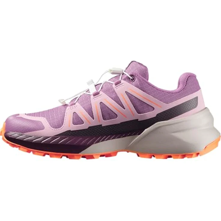 Salomon Speedcross Peak, Wanderschuh mit Trailrunning-Sohle und Quicklace™, violett, Gr. 37.5 – Bild 2
