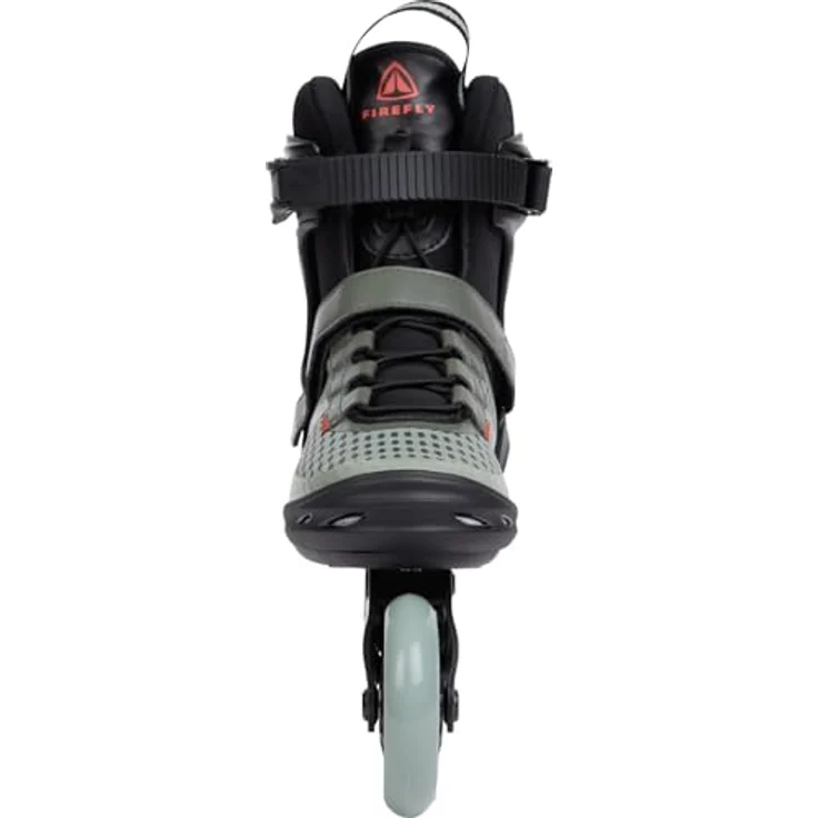Firefly Ux.-Inline-Skate ILS A84, atmungsaktiver Softboot, 84-mm-Rollen, grau/gelb, Größe 44 – Bild 4