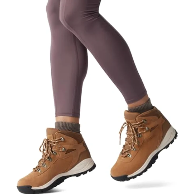 Columbia Newton Ridge Plus Waterpr, Damen-Wanderstiefel mit wasserdichter Membran und dämpfender Zwischensohle, braun – Bild 2