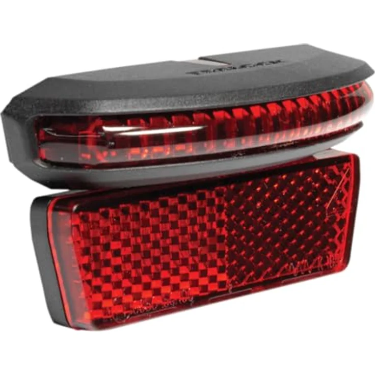 Trelock LED-E-Bike-Rücklicht LS 651 COB Line, zuverlässige Fahrradbeleuchtung mit Halter ZL650, schwarz – Bild 1