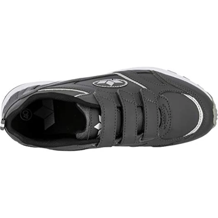 Lico Marlon V, Herren Laufschuhe mit Klettverschluss, grau, leichte CME-Sohle mit Gummilauffläche – Bild 5