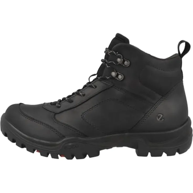 Ecco Xpedition III, Herren Wanderschuhe, Glattleder, Schwarz, mit ECCO FLUIDFORM Technologie und Synthetiklaufsohle