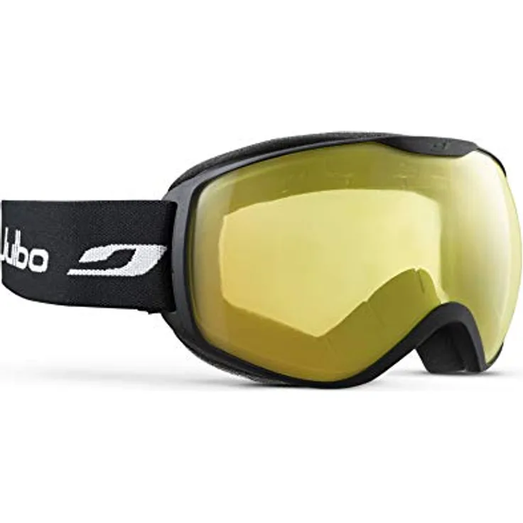 Julbo ISON Herren Skibrille mit Doppelsphärischer Scheibe und Anti-Fog Behandlung, Schwarz, Kategorie 1