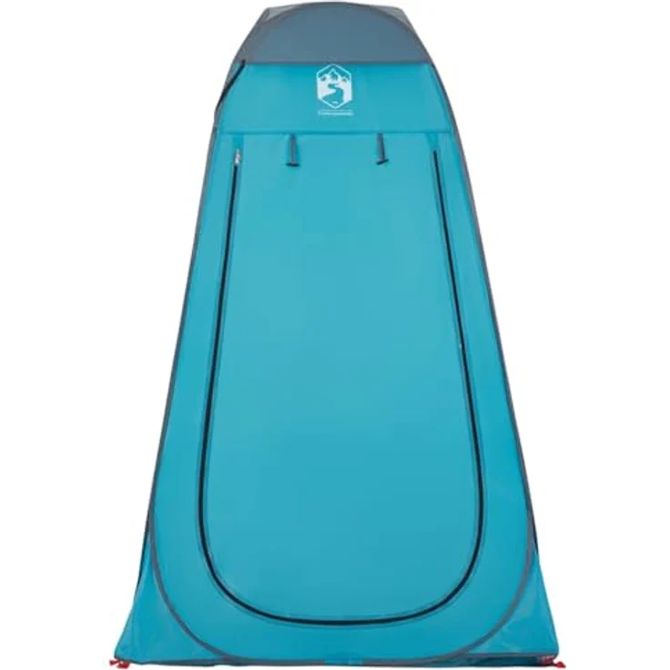 vidaXL Umkleidezelt, wasser- und winddicht mit Pop-Up-System, blau, 2.20 kg – Bild 6