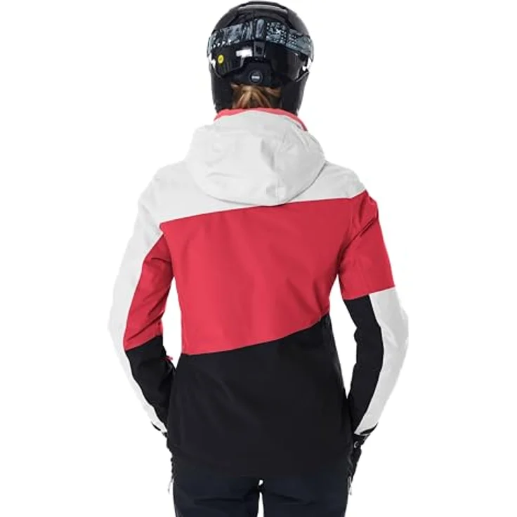 Killtec KSW 67 WMN Skijacke, atmungsaktiv und wasserdicht, modern red, Größe 46 – Bild 2