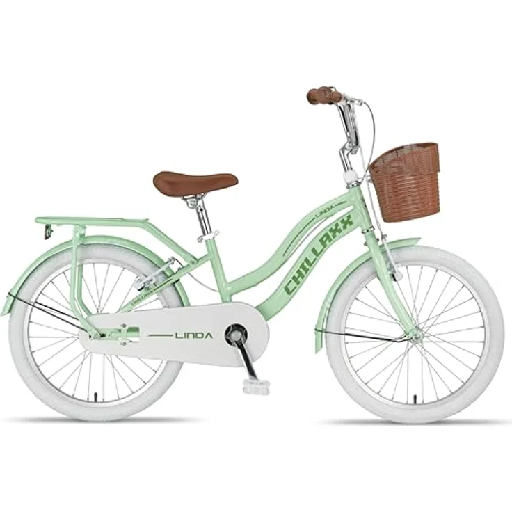 Chillaxx Bike Linda Premium Kinder City Bike in 20 Zoll - Fahrrad für Mädchen, Jungen, geeignet für 6-11 Jahre (Mint-Grün), Leichtes Kinderfahrrad mit modernem Design – Bild 2