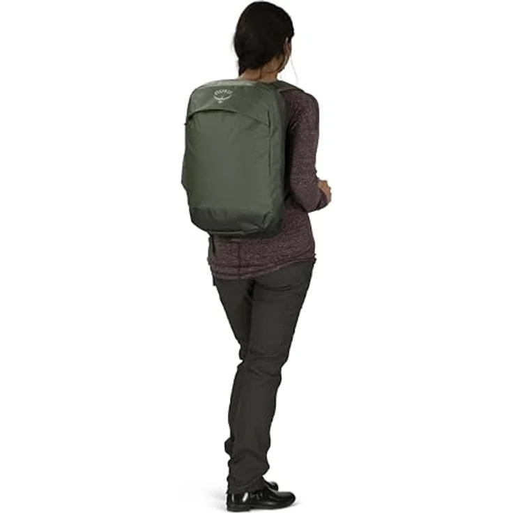 Osprey Transporter Panel Loader Rucksack, 47 cm mit Laptopfach, silberfarben – Bild 13