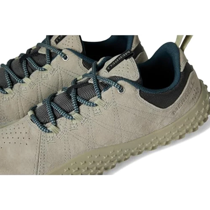 Merrell Barefoot Wrapt, Herren Wanderschuhe in Beige, mit aggressive Gummisohle und atmungsaktivem Meshfutter, Größe 42 – Bild 10