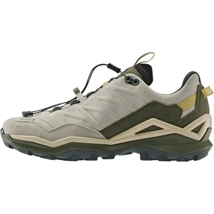 LOWA Halbschuh MADDOX PRO GTX LO SL, wasserdicht, atmungsaktiv, griffige Sohle, desert/oliv, Größe 41.5 – Bild 3