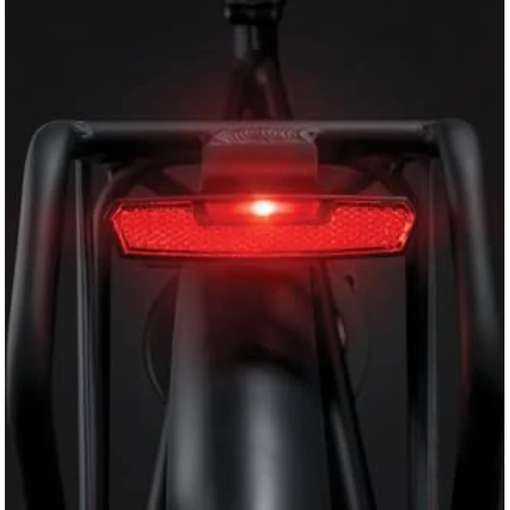 AXA E-Bike-Rücklicht Juno, 80mm, 6-12V für Gepäckträger, zuverlässige Fahrradbeleuchtung – Bild 6