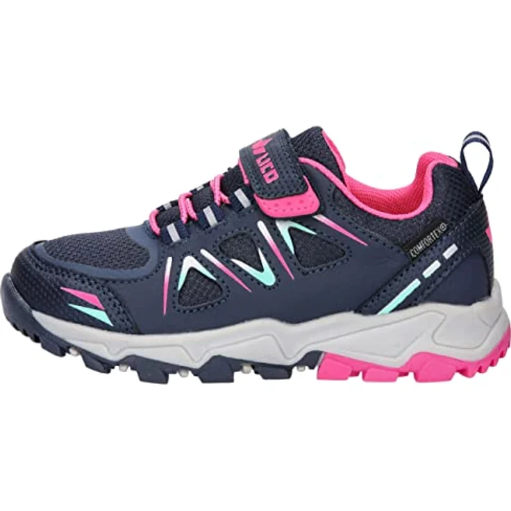 Lico Allen VS, leichte Mädchen Trekkingschuhe, atmungsaktiv und wasserdicht mit Comfortex Klimamembrane, marine – Bild 2