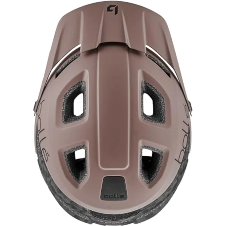 Bollé Eco Trackdown MIPS, Velohelm (52 - 55 cm) mit Opti-Dock, 3-Wege-Visier und 13 Belüftungsöffnungen – Bild 3