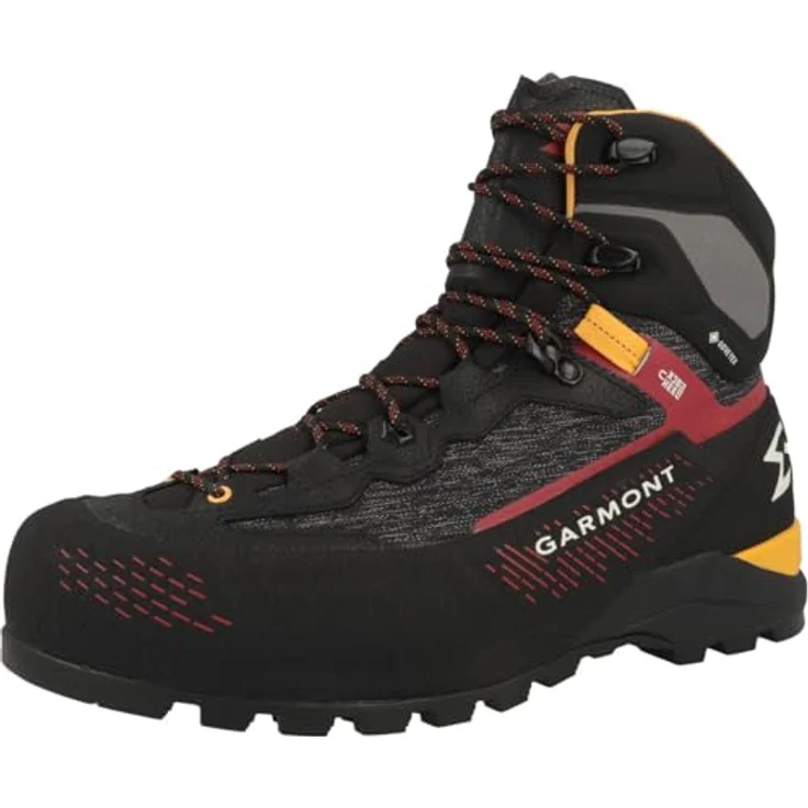 Garmont Hexagon GTX, wasserdichter Herren Wanderschuh aus Mesh/Veloursleder, schwarz, Modell 2025 – Bild 4