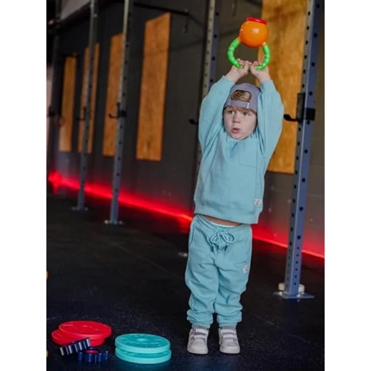 prfrm. Fit Kidz Kettlebell - Kinder-Kettlebell für Sport und Fitness, blau – Bild 5
