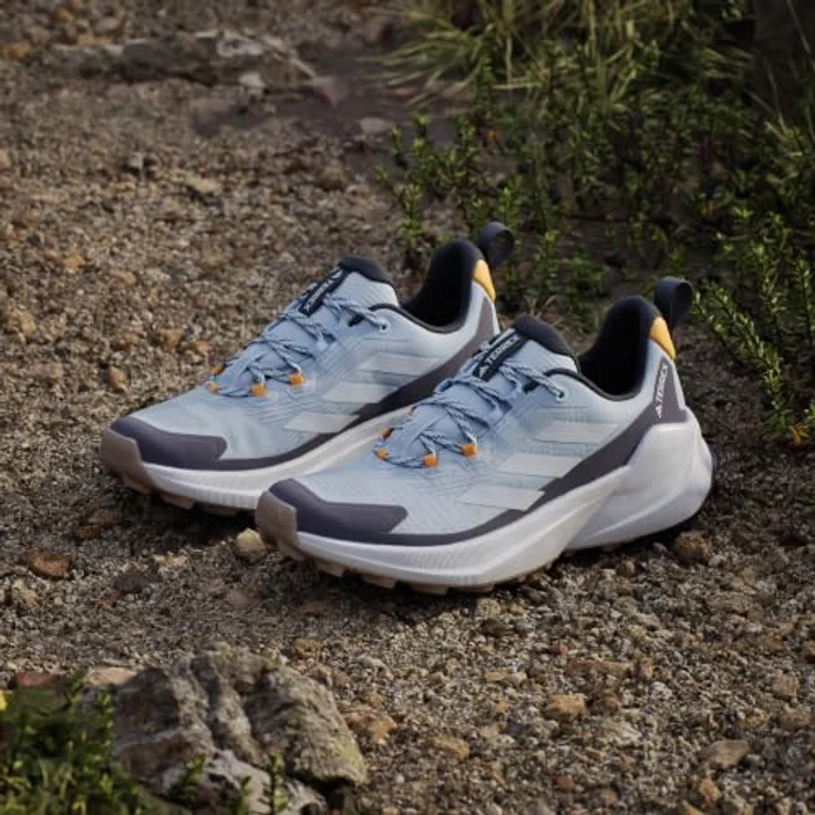 Adidas Terrex Trailmaker 2.0, Wanderschuhe für Damen mit atmungsaktivem Obermaterial und griffiger Sohle, grau-blau – Bild 9