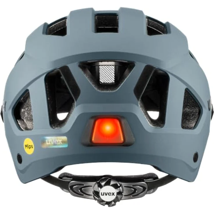 Uvex Stride Visor MIPS Fahrradhelm, 59-61 cm, anthracite matt, mit Belüftung und Visier – Bild 3