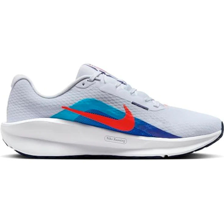 Nike Downshifter 13, Laufschuh für Herren mit atmungsaktivem Sandwich-Mesh, grau, Gr. 441/2 – Bild 4