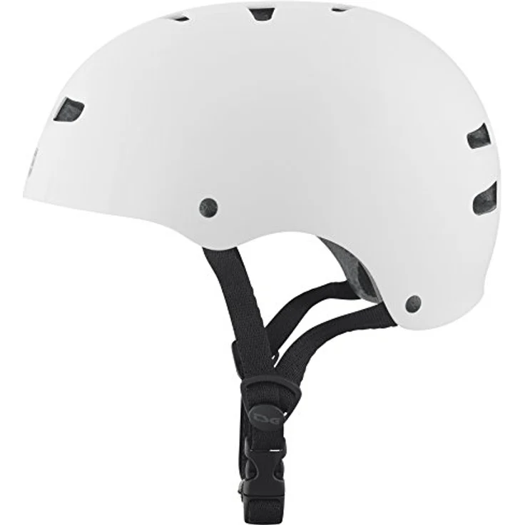 TSG Halbschalenhelm, Skate-/BMX-Helm mit stabiler ABS-Außenschale, weiß gespritzt, individuell anpassbar – Bild 7