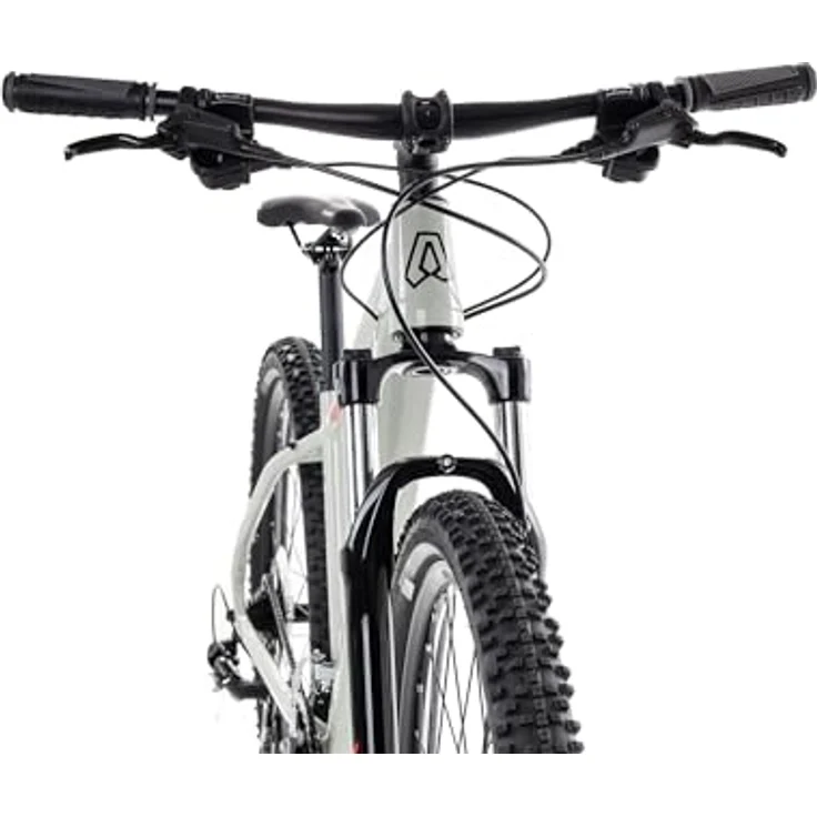 Axess BRASH Hardtail Mountainbike 29 Zoll, Aluminiumrahmen mit hydraulischen Scheibenbremsen und 16 Gängen, Hellgrau, 21 Zoll – Bild 6