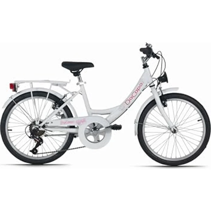 DACAPO Balloon 20'' Kinderfahrrad, 6-Gänge, RH 34 cm, für Körpergröße 120-140 cm, Grün – Bild 1