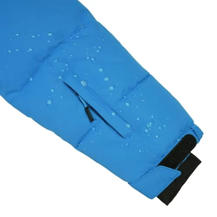 Icepeak Louin Jr, Skijacke für Kinder, atmungsaktiv und wasserdicht, Königsblau 152 – Bild 5