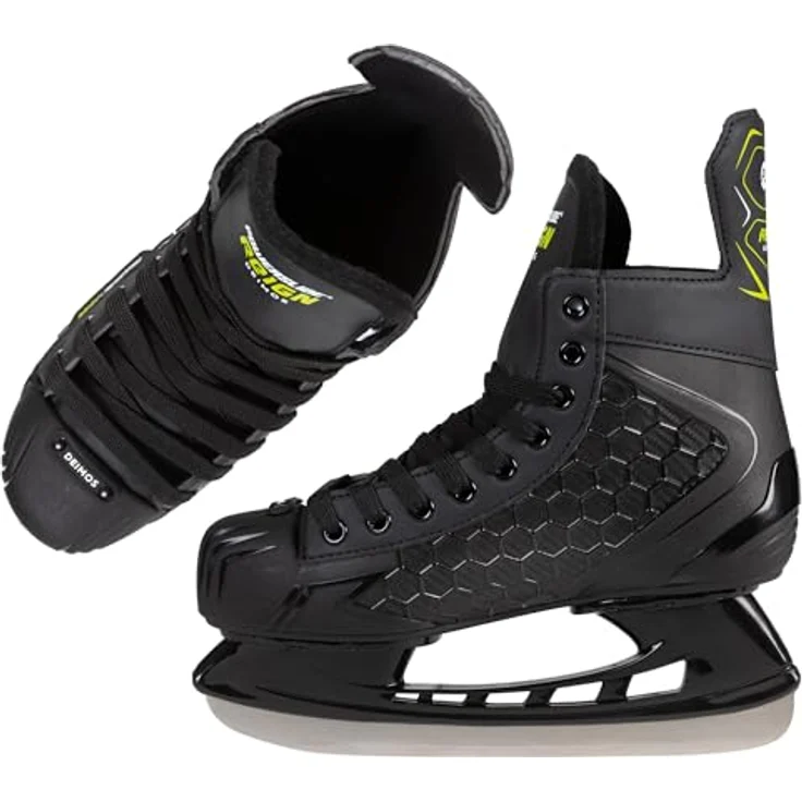Powerslide Deimos, Eishockeyschlittschuh für Anfänger und Fortgeschrittene, kältebeständig, Größe 38 – Bild 7