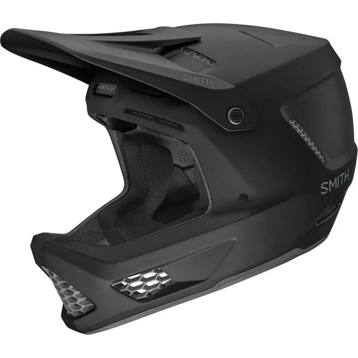 Smith Hardline Mips Downhillhelm, Schwarz, mit Koroyd Schutz und MIPS-Technologie, Größe S