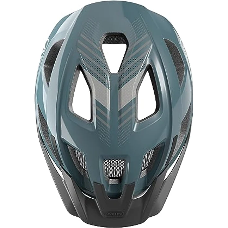 ABUS Fahrradhelm Aduro 3.0 – sportiver City-Helm für Damen und Herren – Blau, Größe L – Bild 4